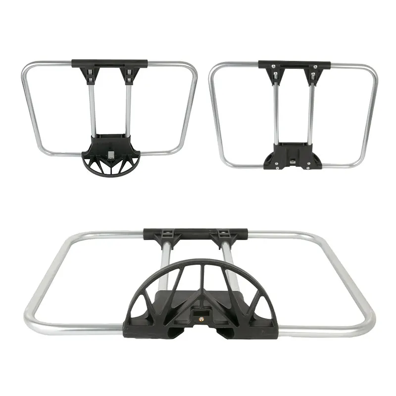 AliExpress NONE Bicycle Bag Aluminum Alloy Rack Frame For Brompton Folding Bike Front Bags Bracket Backpack Carrier Block Flat Frame