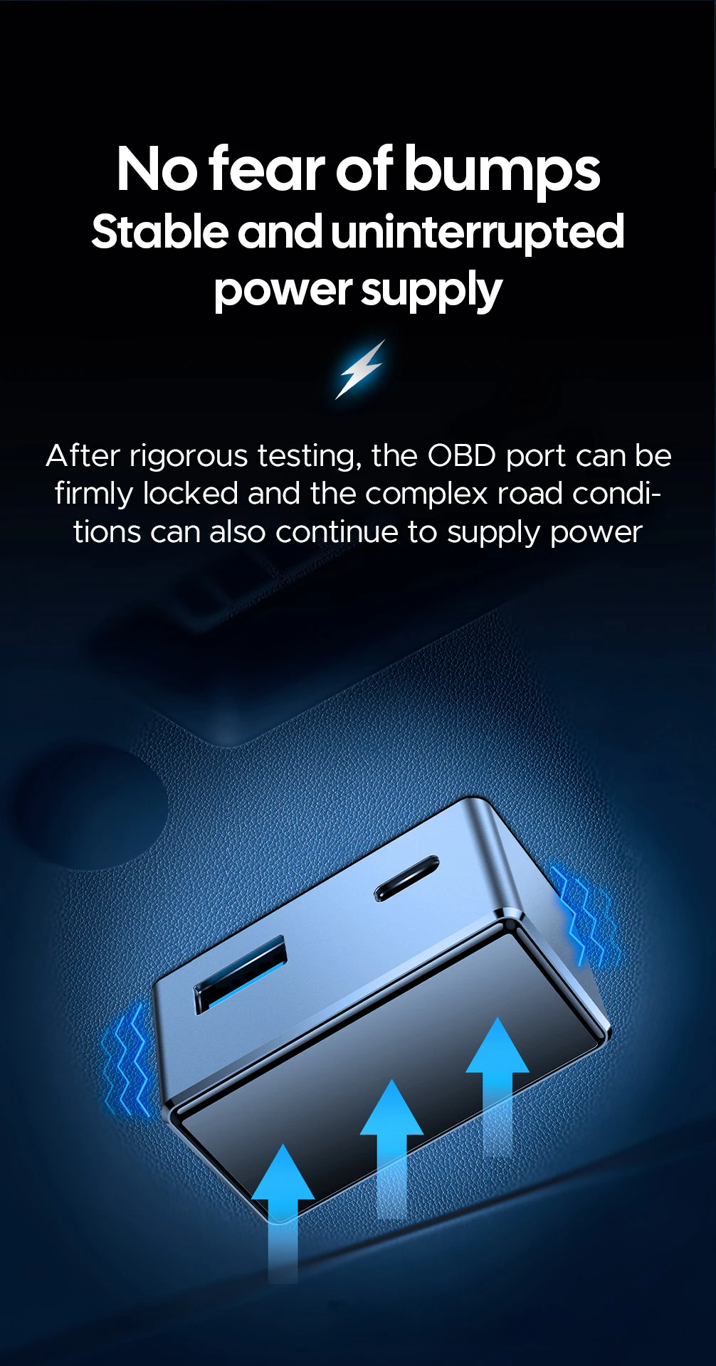 OBD-Adapter Ladeverteiler USB-C-Anschluss Ladegerät für Tesla 2026 2025 Neues Modell Y Juniper 2025+ Markteinführung – Detail 8