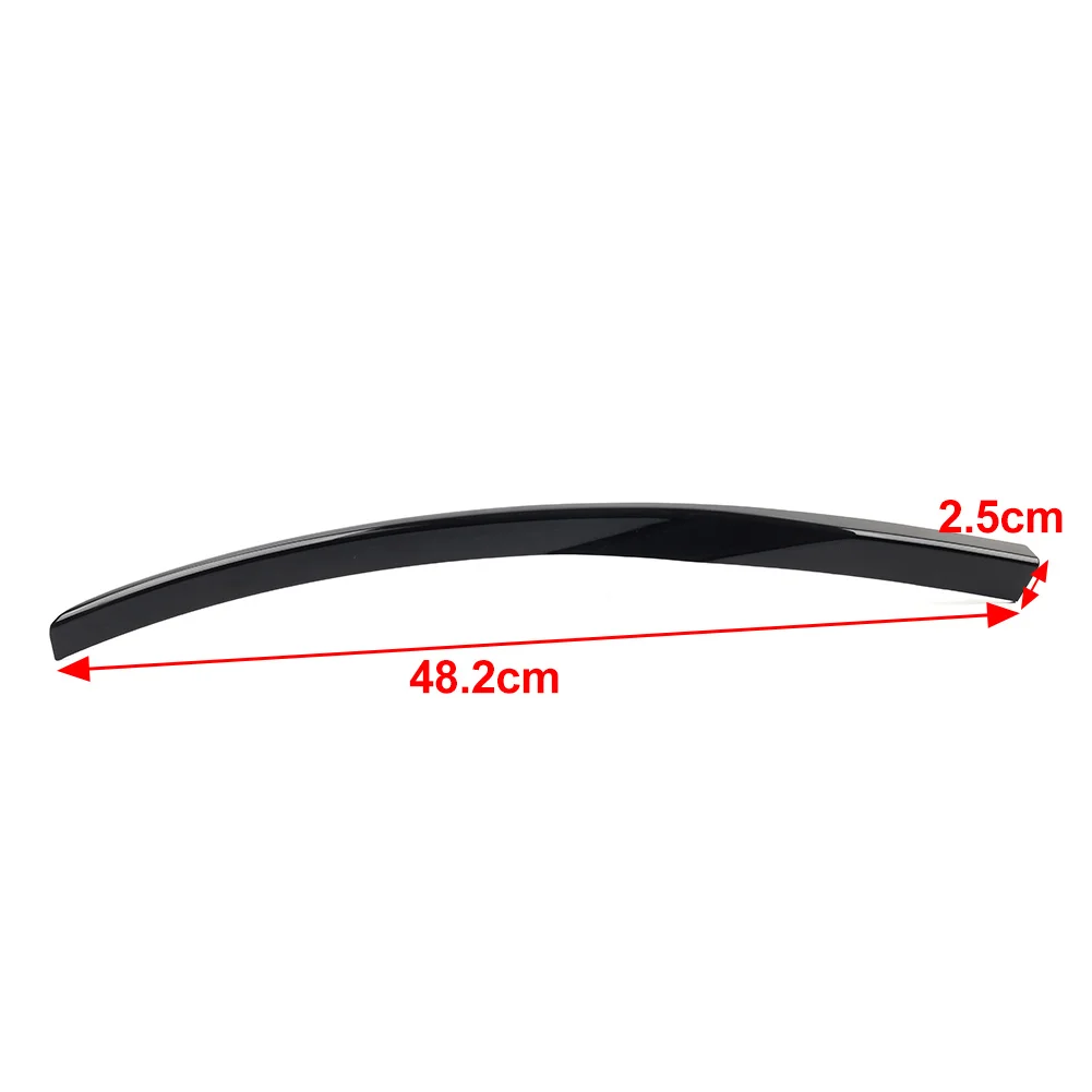 Glossy Black Car Front Bumper Insert Molding Trim For Land Rover Range Rover 2018 2019 2020 2021 2022 LR098546 LR098549