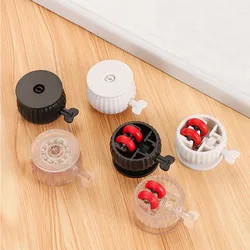 4Pcs Furniture Casters Wheels Self Adhesive Type Mute Wheels Universal Wheel 360° Rotation Strong Load-bearing With brakes