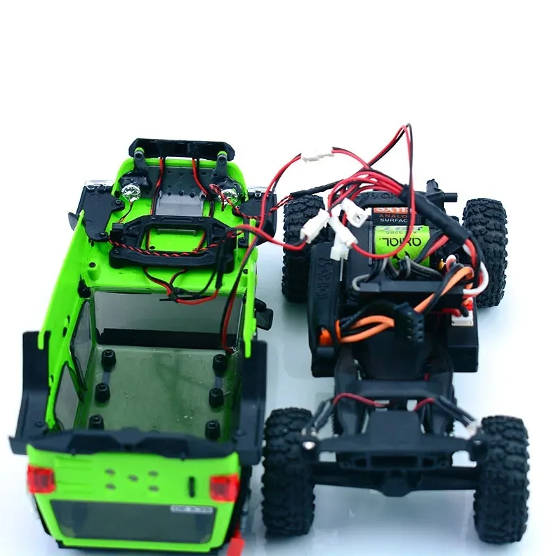 

For 1/30 RC Crawler Car SCX30 LED Simulation Angel Eye Headlights Accessories