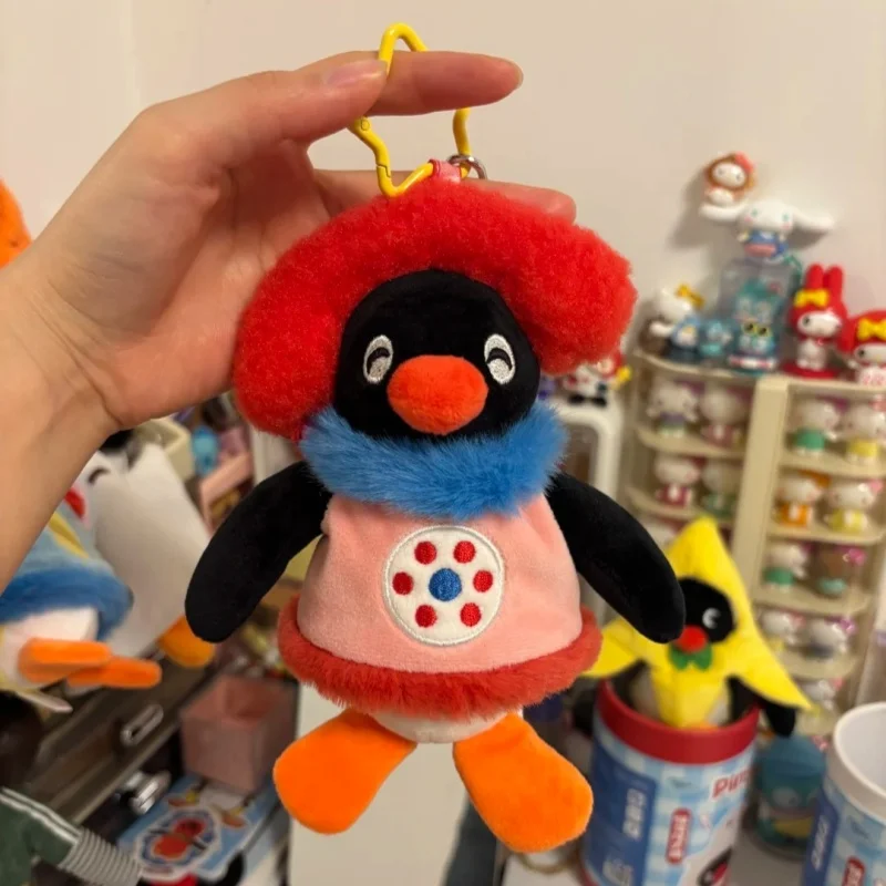 Original Pingu Childishness Treasure Chest Serie Blind Box Cute Plush Pendant Collectible Bag Hanging Decorat Trendy Toy Gift view 2
