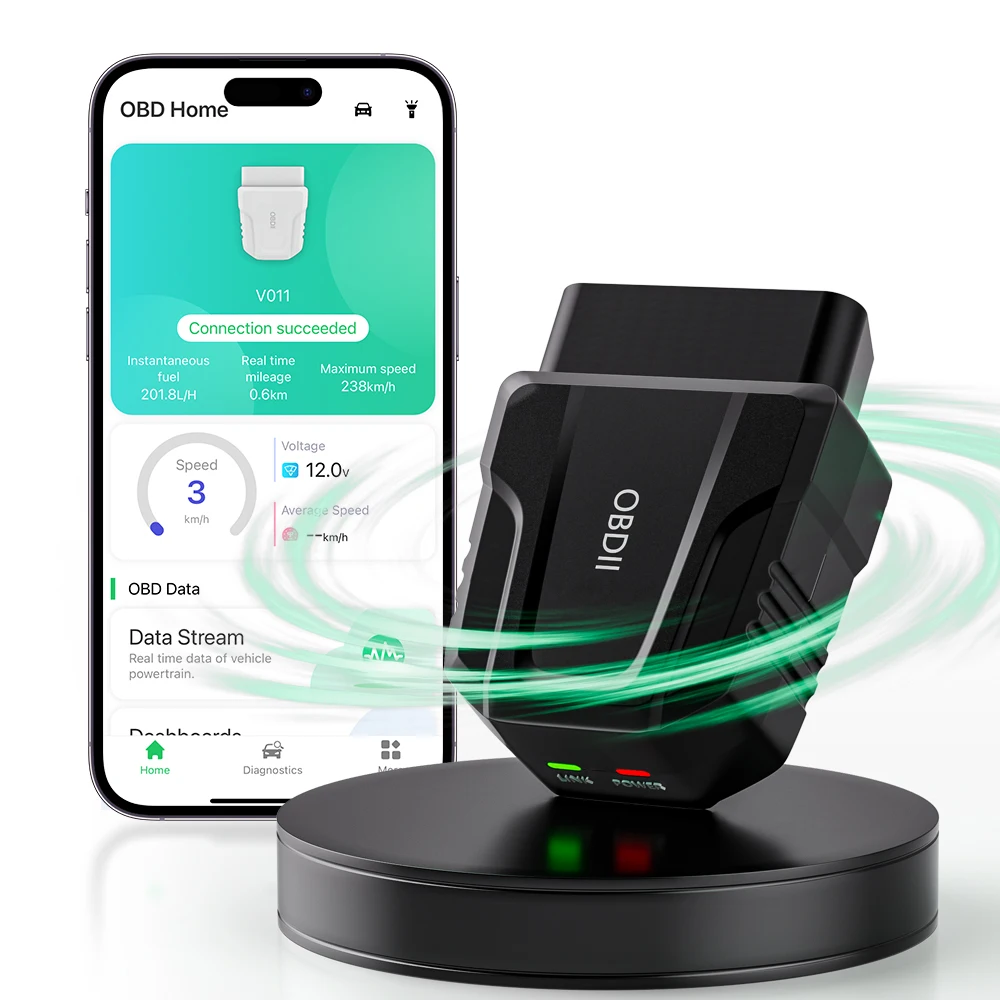 

Новая модель V011, модуль диагностического интерфейса автомобиля, система мониторинга здоровья автомобиля, сканер Obd2, диагностический инструмент, Bluetooth