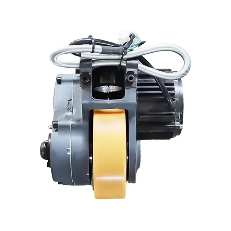 Factory Direct 2026 Electric forklift wheel assembly 48V 1200W Transporter Accelerator Drive wheel Accessories Industrial caster