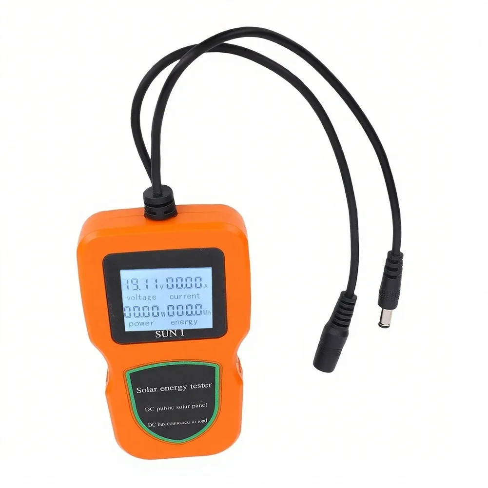 LCD 디스플레이가 있는 태양광 패널 테스터 멀티미터 자동 수동 MPPT 테스트를 위한 실시간 전력 및 전압 태양광 패널 멀티미터