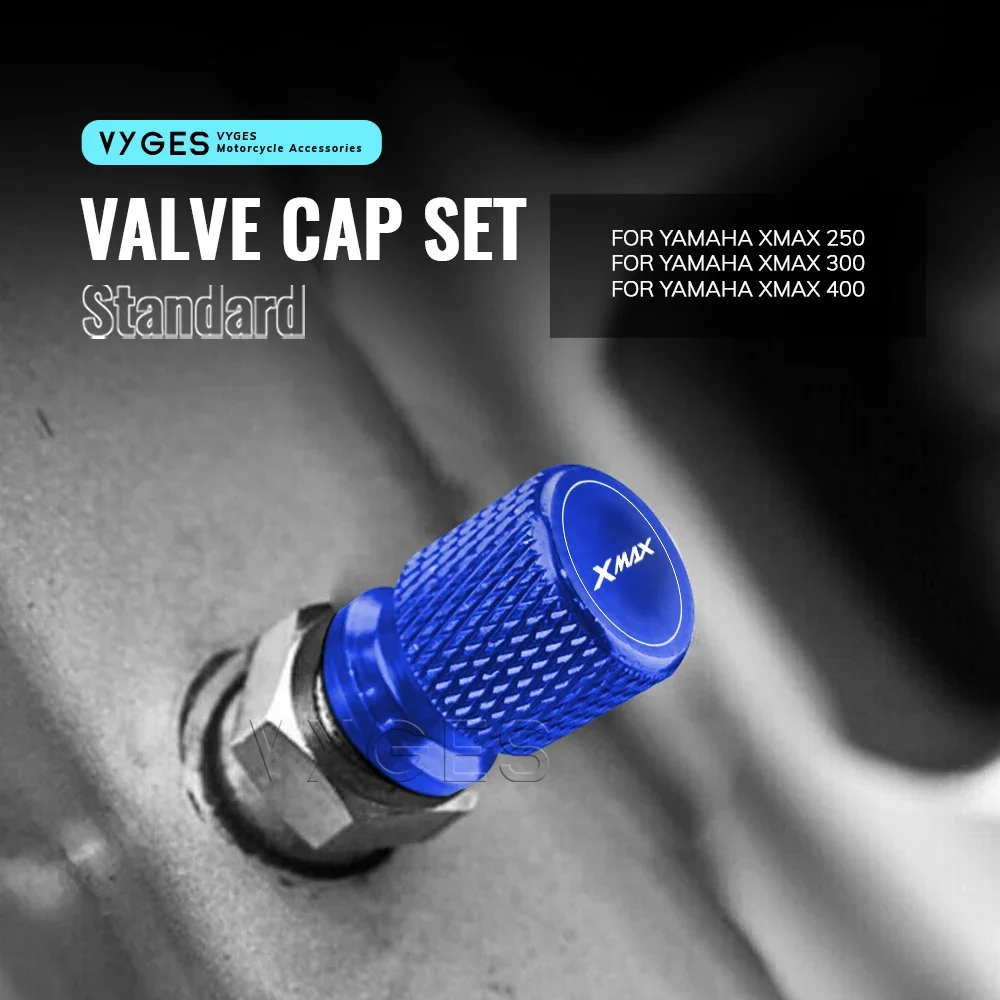 

Motorcycle Standard Valve Cap Set Tire Caps Set For Yamaha XMAX250 XMAX300 XMAX400 XMAX 250 XMAX 300 XMAX 400