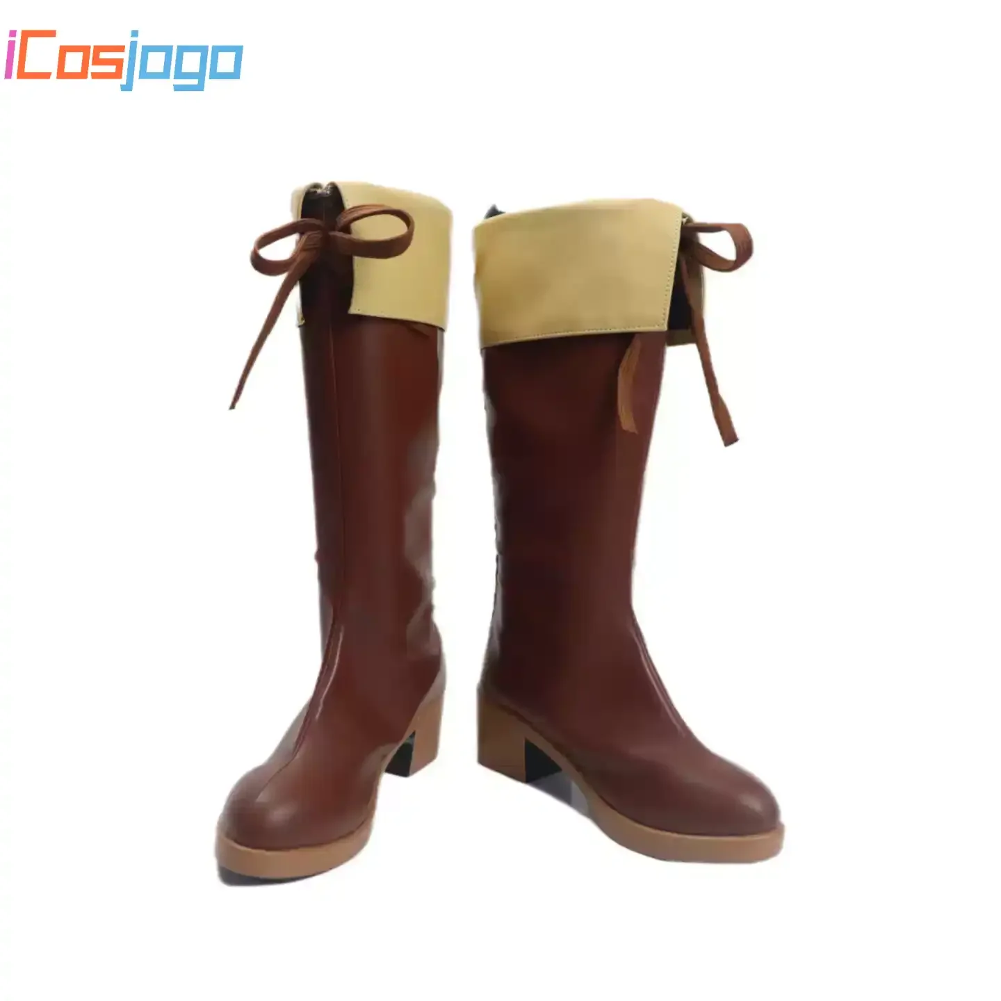KonoSuba God's Blessing on This Wonderful World  Aqua Cosplay Shoes Halloween Carnival Boots PU Leather ShoesCosplayCostume Prop