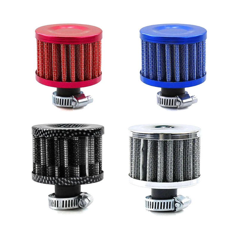 Universal 12mm Mushroom Head Air Filter Air Filter Motorcycle Turbo High Flow Racing Cold Air Intake Filter Car Accessories