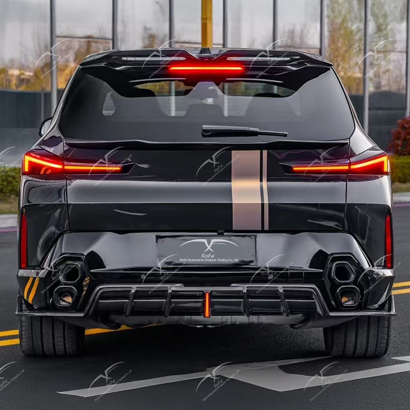 طقم ممتص الصدمات للسيارة إصدار من ألياف الكربون المعدلة مناسب لتعديل XM وترقية مجموعة الجسم #3