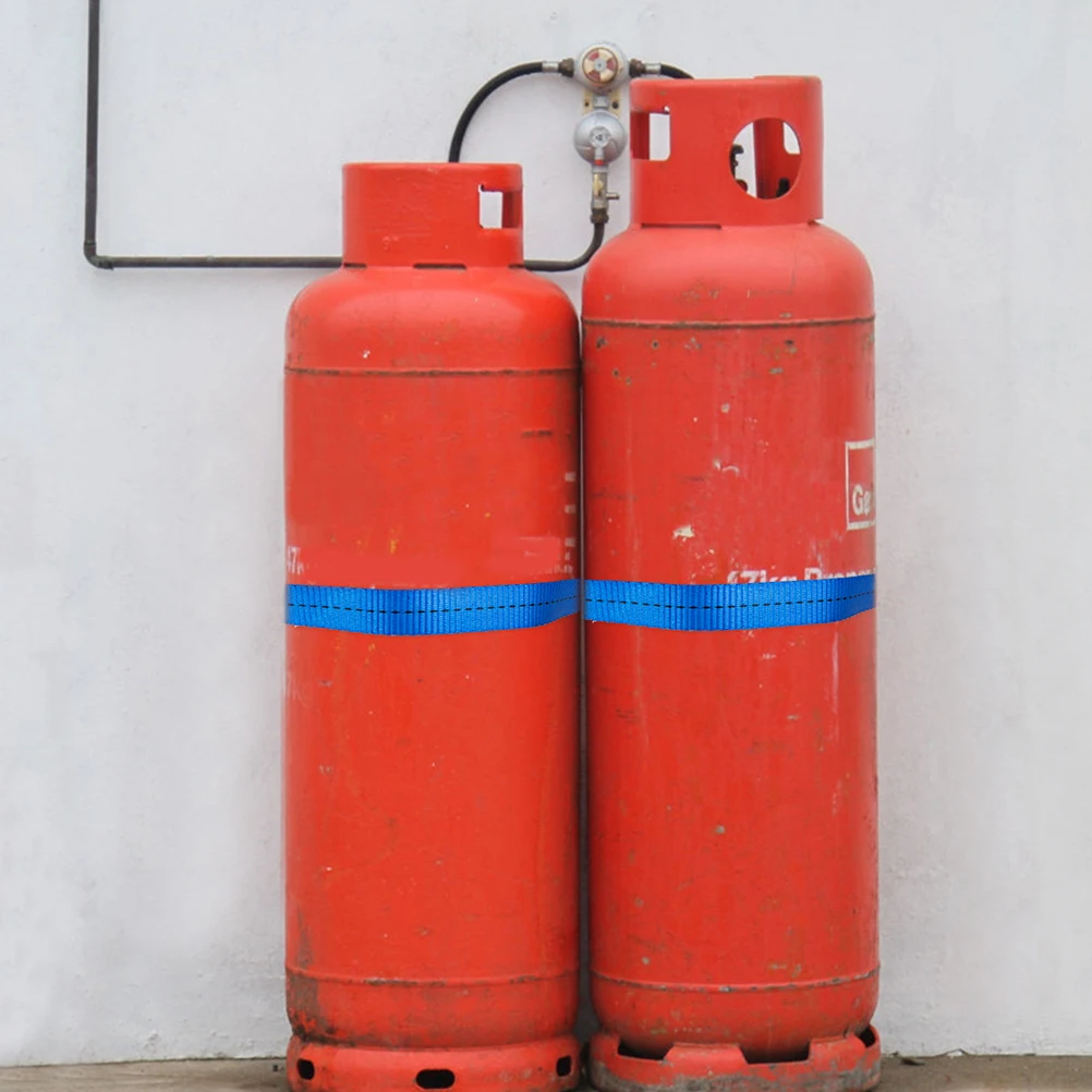 

2pcs Gas Cylinder Fixed Rack Adjustable For 40L Propane Oxygen Acetylene Tank Wall Mounted Holder Stand Bracket Support