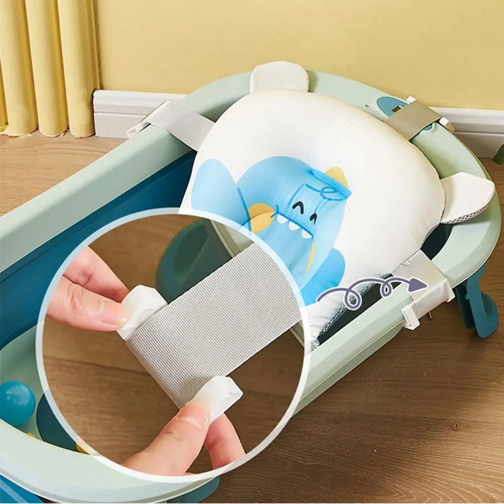 Cuscino da bagno antiscivolo per bambini prodotto per la cura del bambino carino tappetino per vasca da bagno per bambini dinosauro sedile da bagno per neonato in plastica forniture per la doccia del bambino