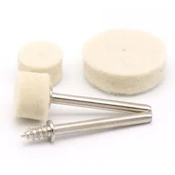 20 peças. Almofada De Polimento Em Forma De T, Roda De Cerâmica, Cabeça De Moagem, Lã De Feltro