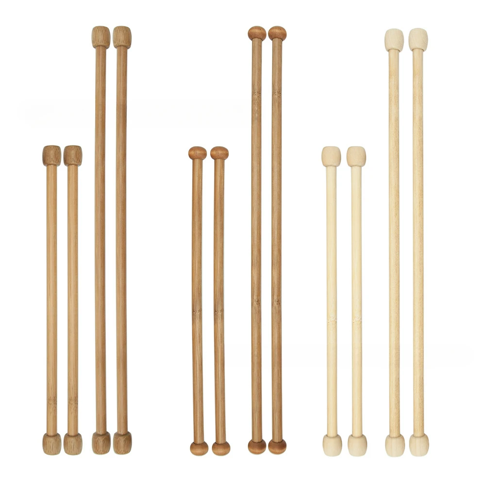 4pcs Bamboo Hanging Rods - Macrame Weaving Poles for Wall Tapestry & Mobile Making