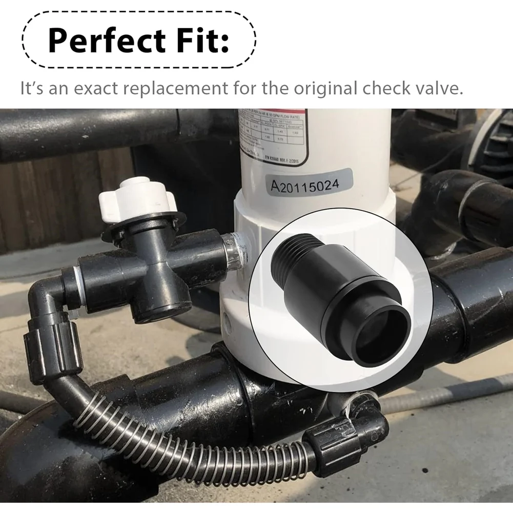 AT63-R172248 Check Valve For Rainbow Automatic Chlorine/Bromine In-Line Pool And Spa Feeder Model 320 Swimming Pool Equipment