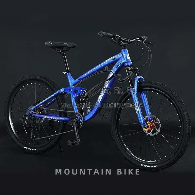 DMT-11 Typ 24 26 27,5 Zoll Kohlenstoffstahl Scheibenbremspedal mit variabler Geschwindigkeit Federung Vorderradgabel Rad Mountainbike Rennrad