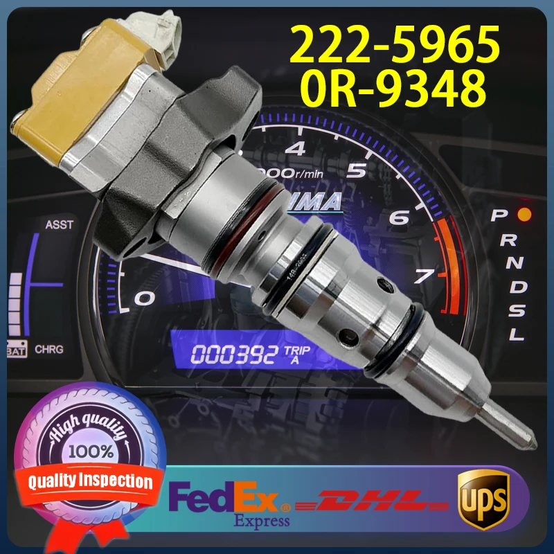 

222-5965 0R-9348 High Quality Diesel Fuel Injector 2225965 0R9348 for Caterpillar CAT 3126B 3126E Engine