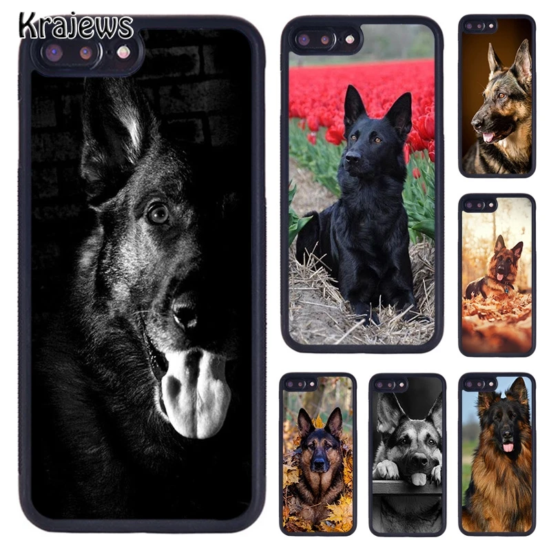 Krajews German Shepherd Dog Customer Phone Case For iPhone 16 15 14 plus 11 12 mini 13 Pro XR XS Max cover coque