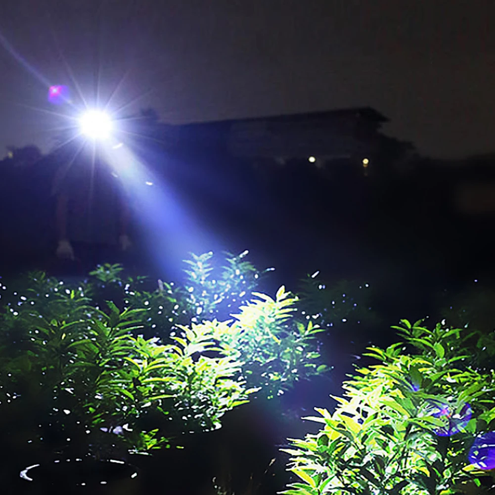 Head Flashlight LED Work Light Waterproof Motion Sensor LED Headlight Dual Light Source 4 Light Modes for Camping Running Hiking