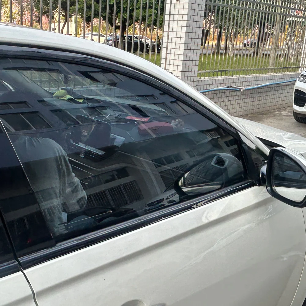 For Nissan Altima 2019-2024 Sedan Window Chrome Delete Blackout ABC Pillars Glossy Black Stickers