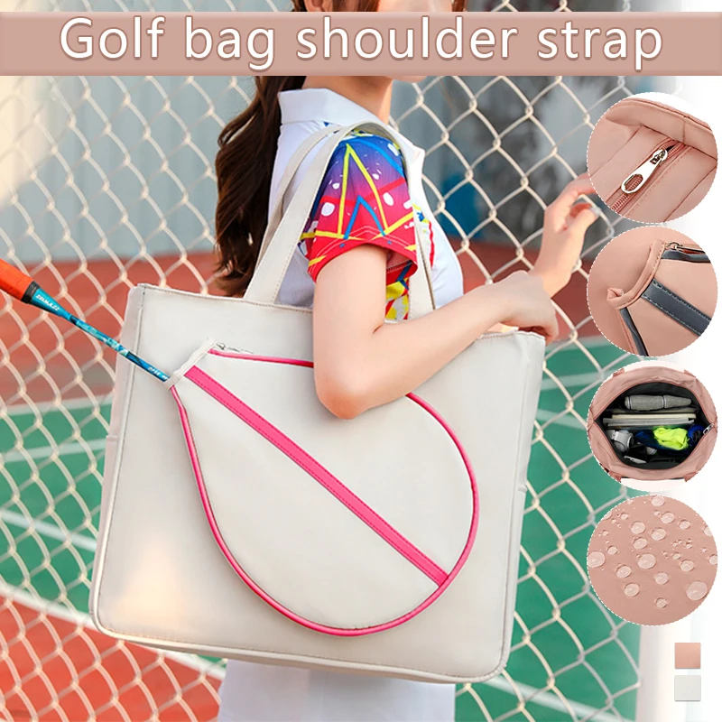 

Waterproof Tennis Badminton Racket Bag Holder Shoulder Handbag Outdoor Sport Large Capacity Portable Stylish Shoulder Bag