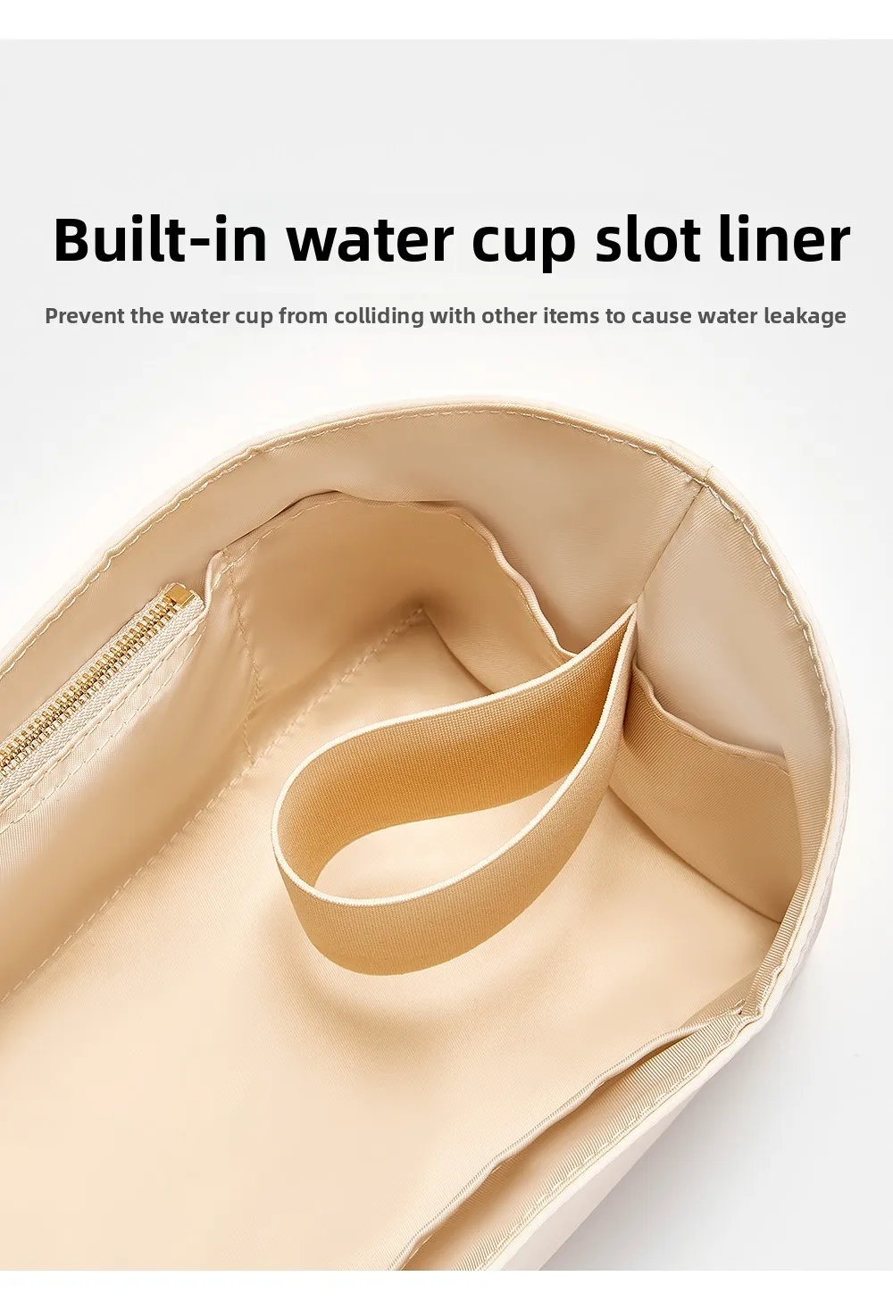 Dupont Paper For Bohe Hobo Bag Organizer Insert Durable Wateproof Bag Support Orderly Storage Inner Liner Neat Bag Accessories