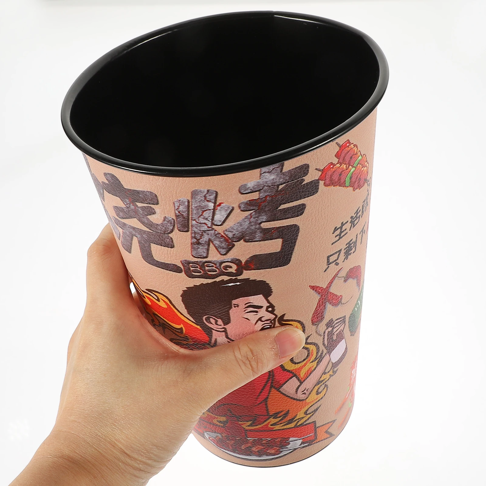 

Barbecue Skewers Holder Metal Bucket for Sticks Storage Grilling Tools BBQ Accessories Lightweight Functional Kitchen Bar