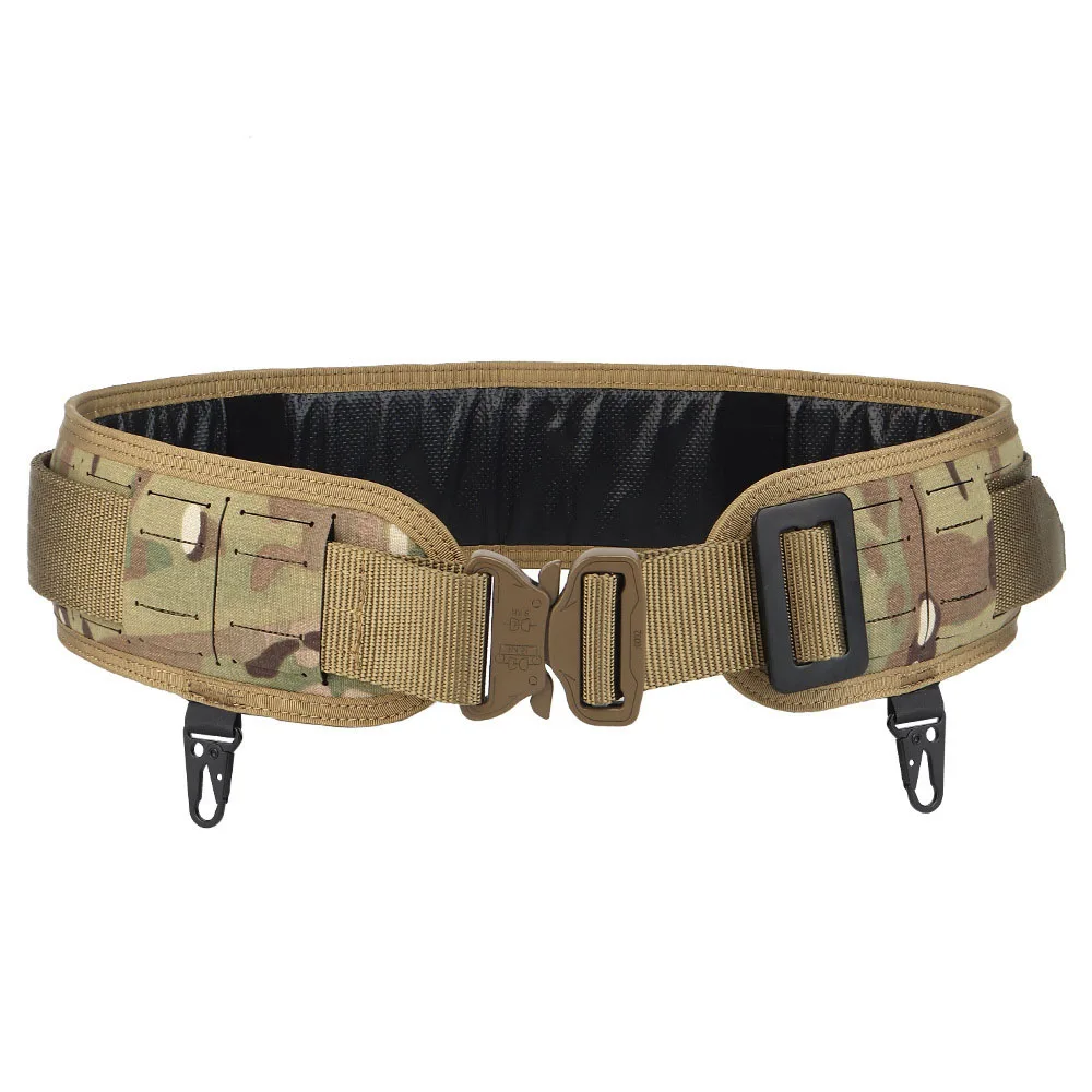 

Tactical Hunting Belt Nylon Multi functional Metal Buckle Molle Accessories Outdoor Combat Training Multicam Equipment Belt