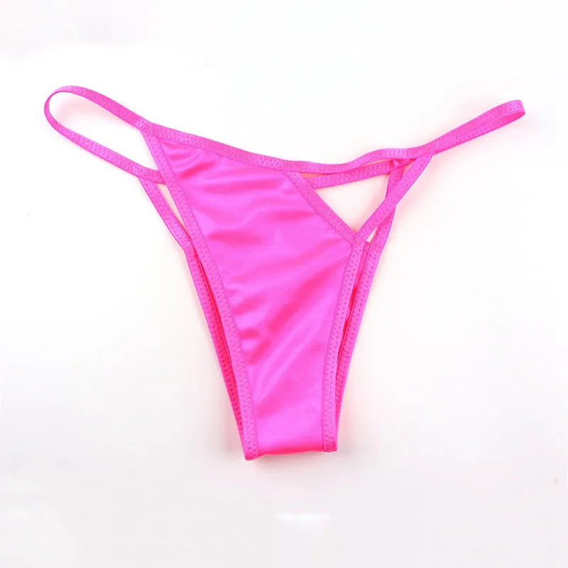 Men Low Rise Cutout Bikini Underwear Thin Silky Smooth Stretch Fabric Breathable Split Design Sexy Daily Base Layer Male Panties