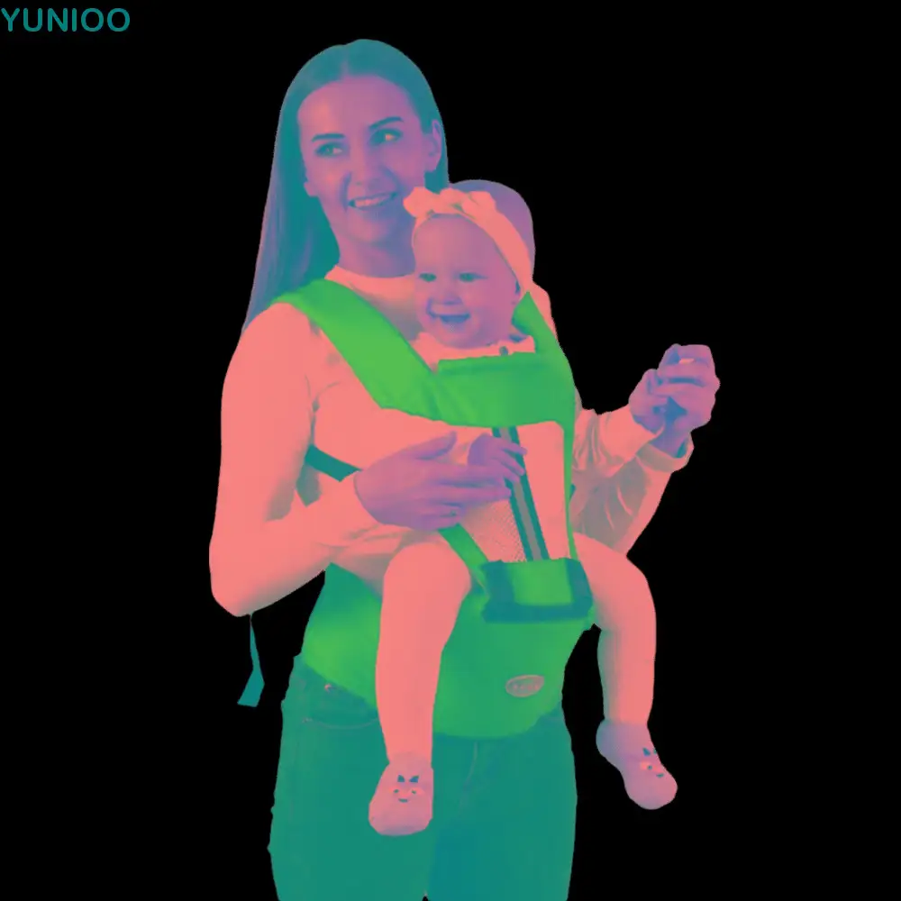 

Newborn Front Holding Baby Carrier Soft Material Sling Design Baby Waist Stool 360 Ergonomic Carrier Waist Stool Strap