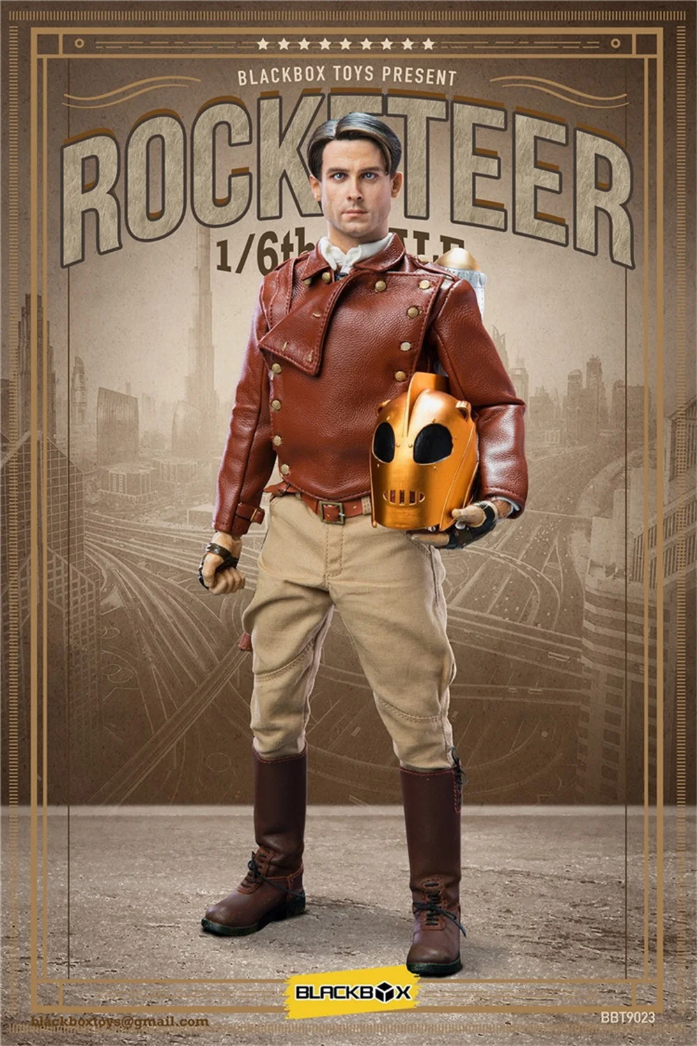 BLACKBOX 1/6 Guess Me Series -Rocketeer BBT9023A BBT9023B Full Set Action Whole Figures Model For Fans DIY