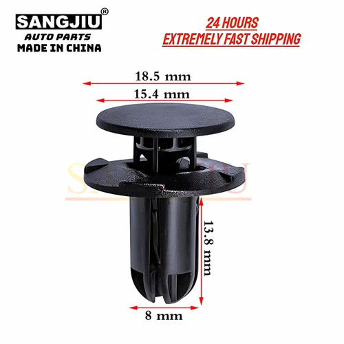 Imagen 1 del producto Clips de revestimiento para guardabarros de 20 piezas, compatibles con Hyundai, Kia, Sonata, Accent, Azera, Tucson 86595-2T500, 1420608250B