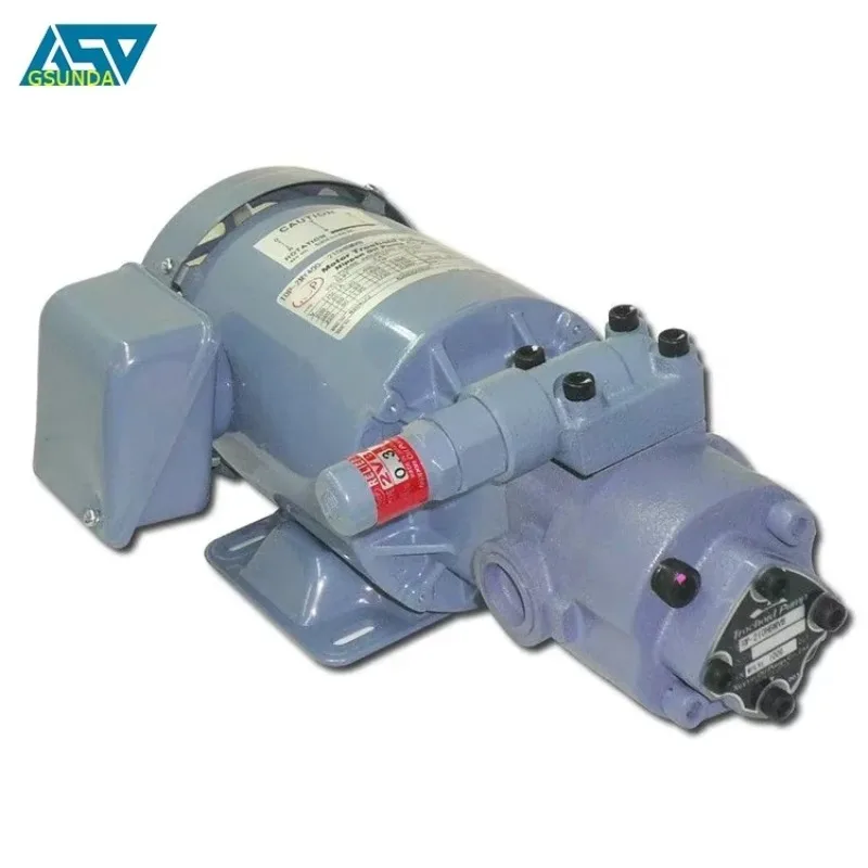 

NickOriginal Oil pump + motor combination 25P700-220EVB-062 Motor Trochoid Pump