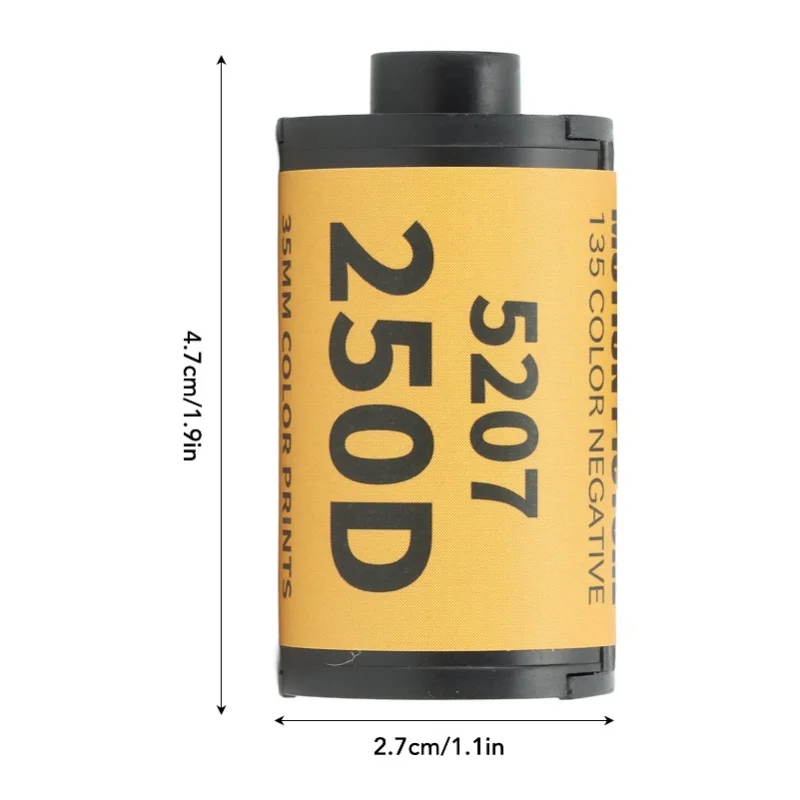 35mm Color Print Film Professional Wide Exposure Range ECN 2 Process Colour Print Camera Film For 135 Camera 8 Sheets