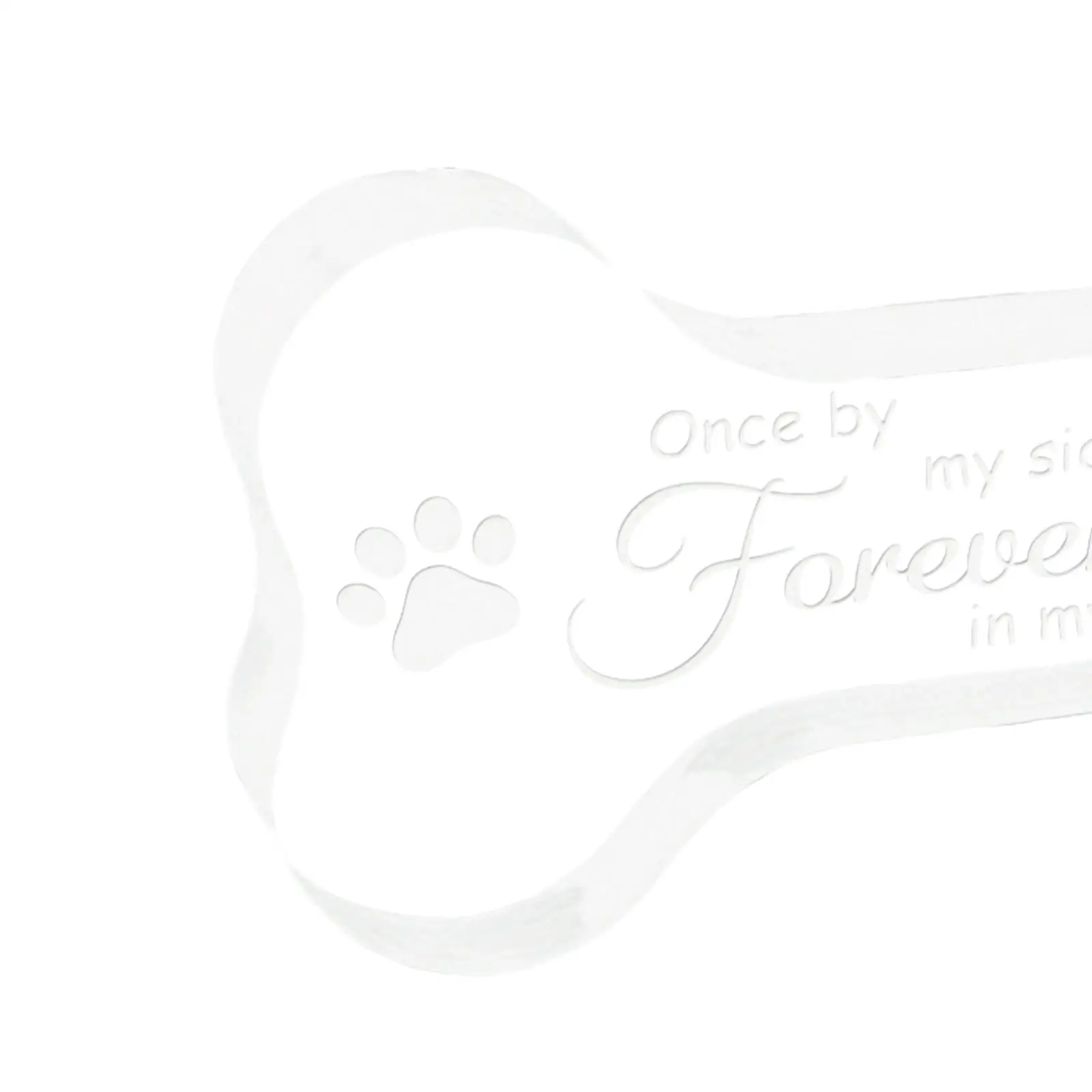 2-4pack Pet Memorial Gifts for Dogs Acrylic Lightweight Decor Commemorative Dog