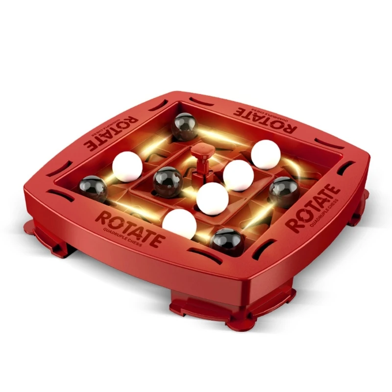 

A1A2 Logics Chess Track Game Educational Toy Track Chess Game 2 Player Fast Strategy Game Parent Child Interactive Toy