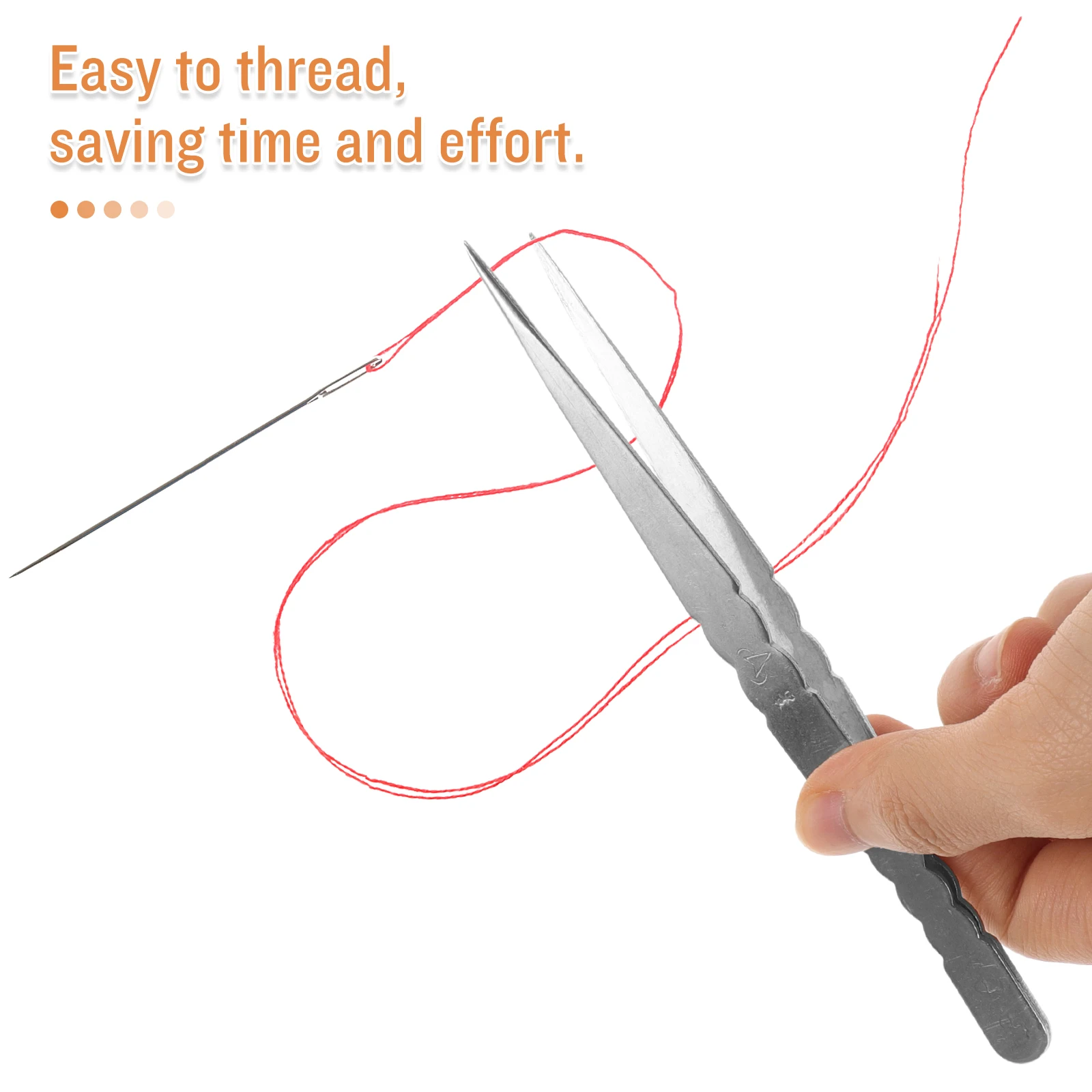 

2pcs Stainless Steel Ergonomic Design Precision Craft Tweezers For Eyelashes Stamps Jewelry Multi-Use Metal Stamp Collecting