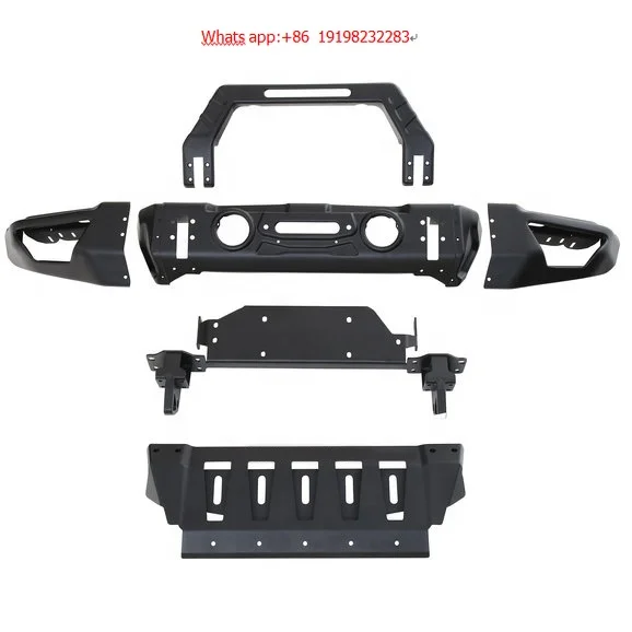 ForNew Design Front Bumper Without Lights Exterior Accessories For Jeep Wrangler JK And JL 2007-2021 4x4 Offroad Accessories