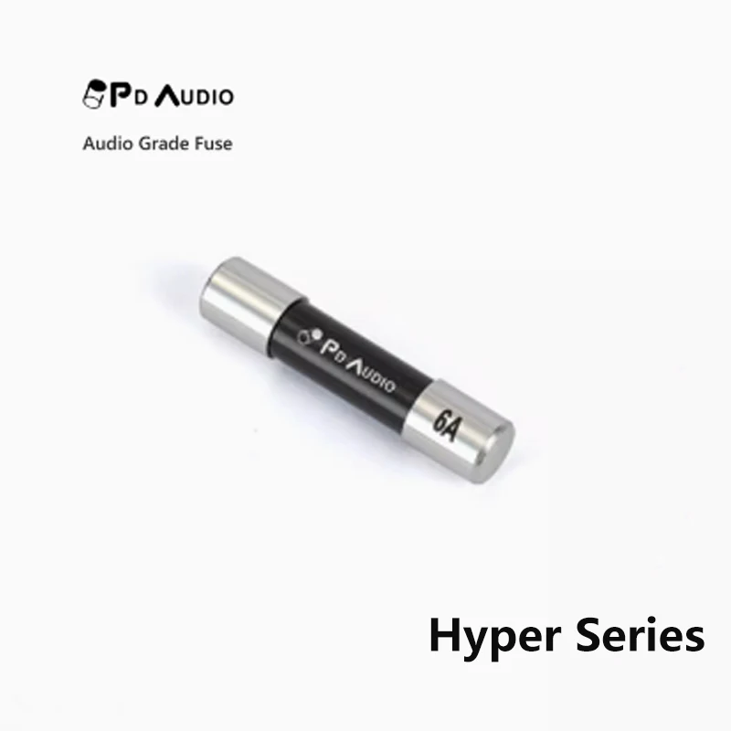 PD Audio Hyper Transcend Series Fever Grade HiFi Audio Fuse Slow Blow Rhodium Plated Copper Cap For Tube Amplifier Turntable DAC