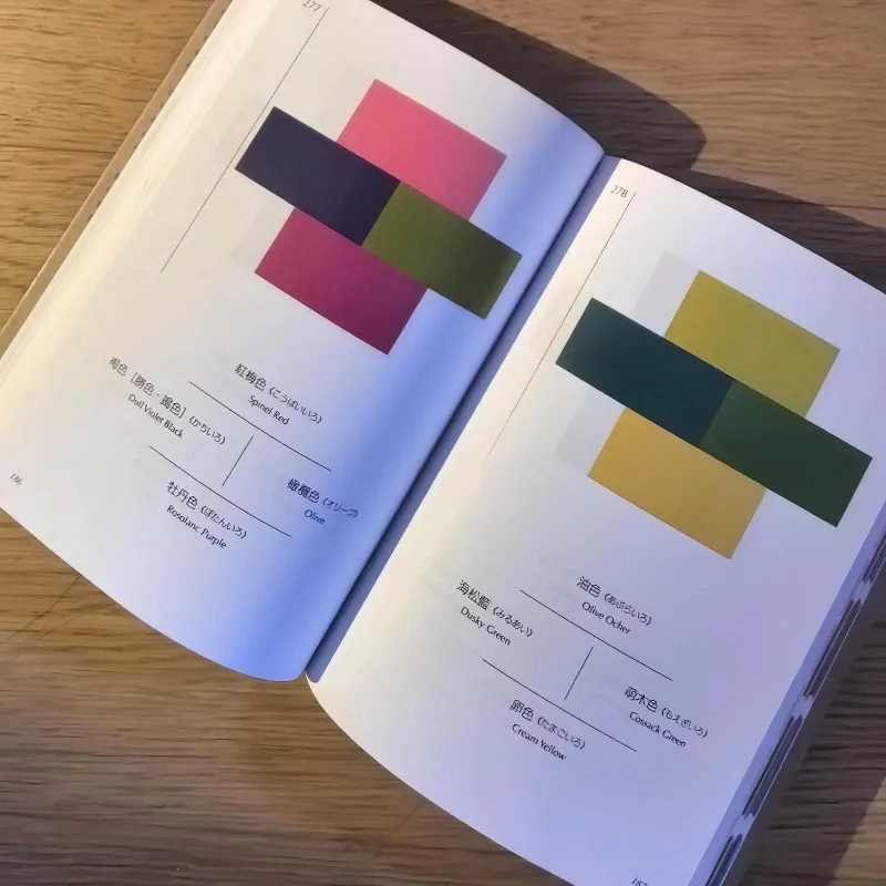 Słownik Kolorów Epoki Taisho i Showa, Podręcznik Kolorów, Notatnik, Kolor CMYK, Najnowsze Wydanie, Książka Artystyczna, Podręcznik Rysunku, Książka Referencyjna