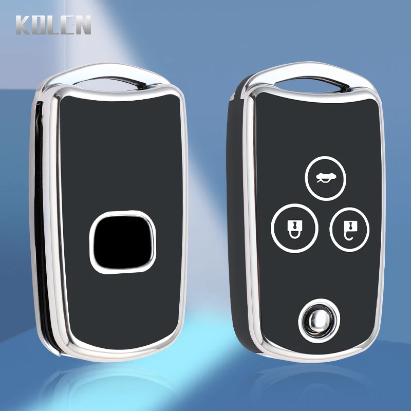 Neue tpu auto flip key fall abdeckung shell für honda civic fit accord crv hrv jazz odyssee für acura tl tsx zdx rsx crz 2 3 tasten