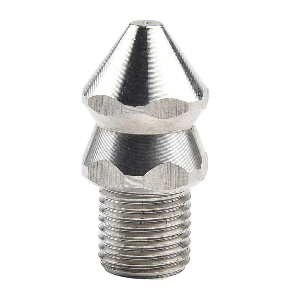 Cleaning Nozzle 1/4 Inch 4/5/7 Jets Accessories Drain Sewer High Pressure Male Replacement Spare Parts Assembly