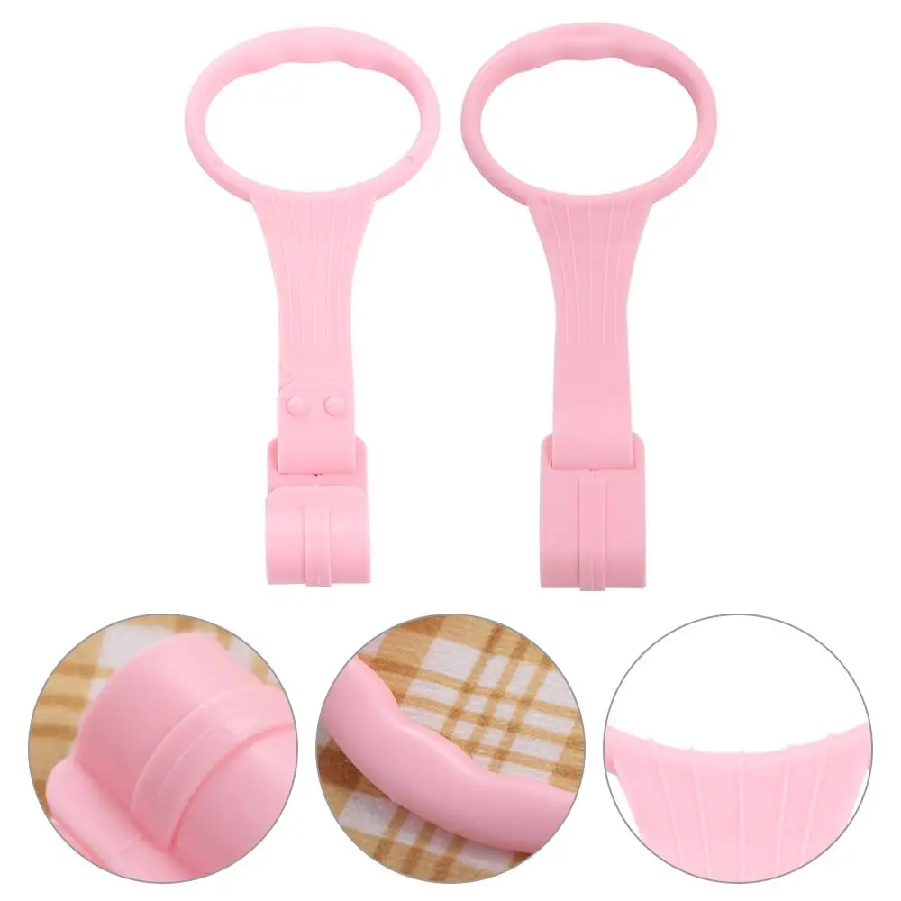 Hanging Ring Children's Bed Pull Ring Plastic Solid Color Learn To Stand Hand Pull Ring Bed Accessories Creative