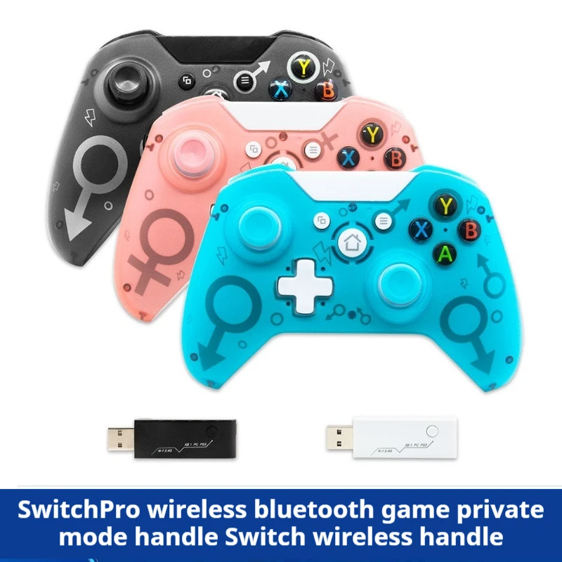 Wireless Game Controller Comfortable Feelcompatiblemultiple Platformsmulti-Color Options Suitable Entertainment E-Sports Players