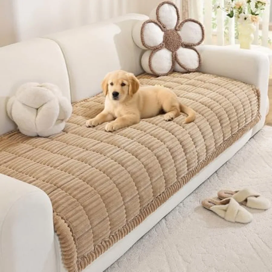 

Couch Cover for Dogs Washable, Soft Thick Pet Couch Covers for Sofa, Pawcart Couch Protector Pet Friendly, Furniture Covers Dog