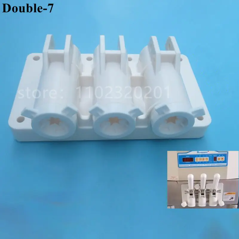 Front Block Nozzles Panel Of OPF Soft Ice Cream Machines Spare Parts For OceanPower Ice Cream Maker Fitting for Old Model