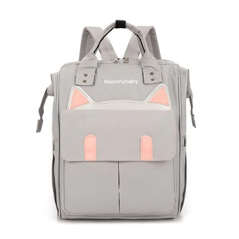 

Large Capacity Canvas Mummy Bag Multifunctional Baby Bottle Thermal Insulation Travel Storage Fashion Diaper Bag HangBag