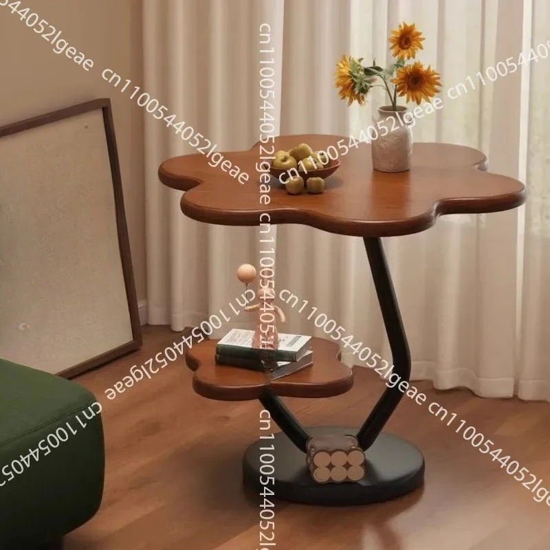 Balcony Small Coffee Table Living Room Sofa Side Few Small Apartment Round Table