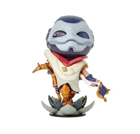 Stock 100% Original LOL Khada Jhin The Virtuoso 7cm PVC Anime Collectible Action Figure Model Collection Limited Gift Toys