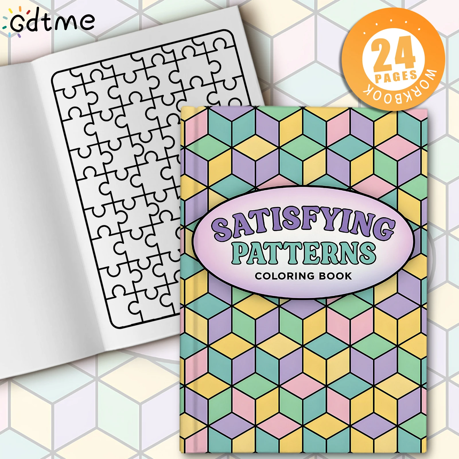 

Книга-раскраска с успокаивающими узорами для взрослых: снятие стресса, времяпровождение, рисование своими руками, развивающие игрушки для детей