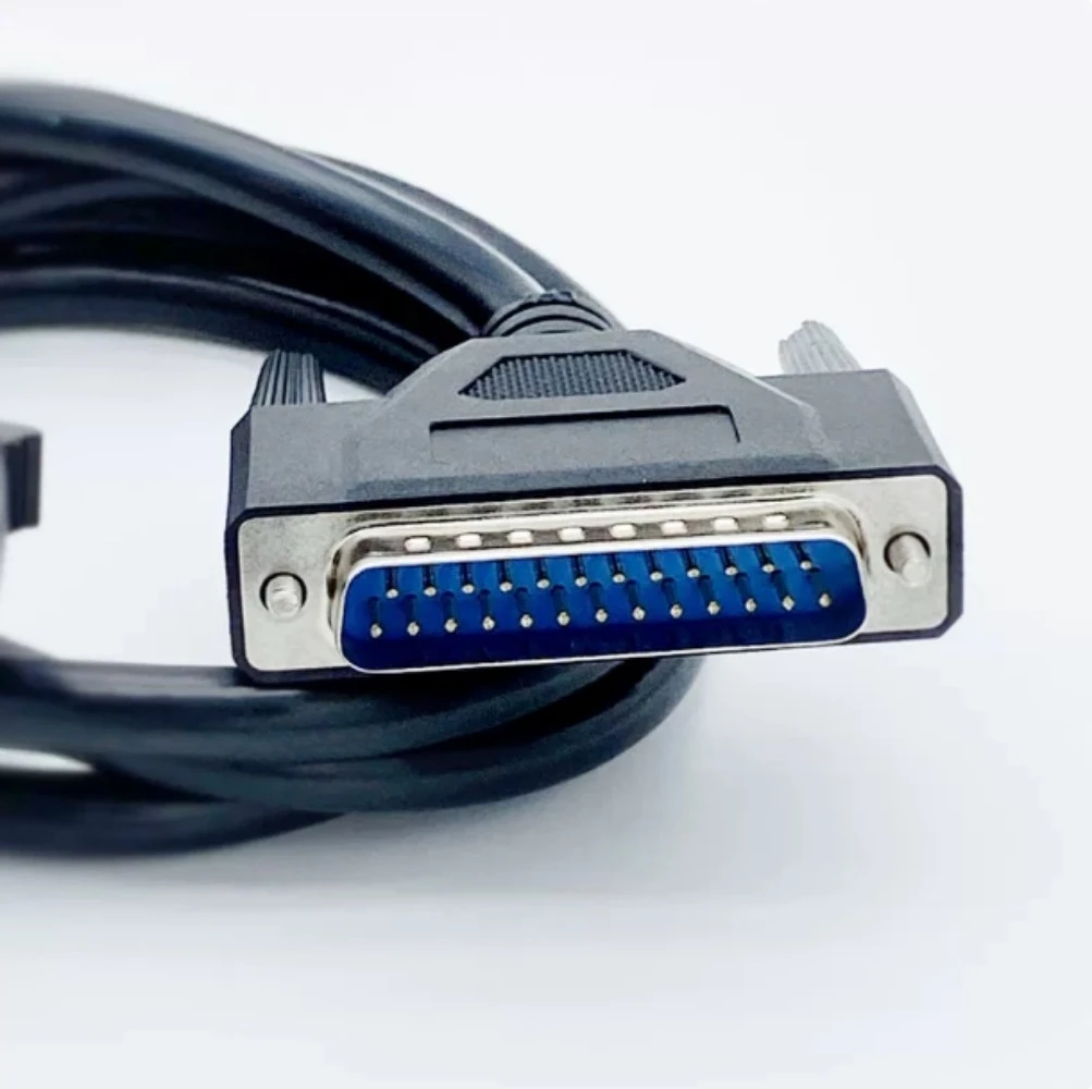 SCSI HPDB50 to DB25 Male to Male Scanner Cable High Density HPDB50 Pin 50Pin to DB25 Pin Line